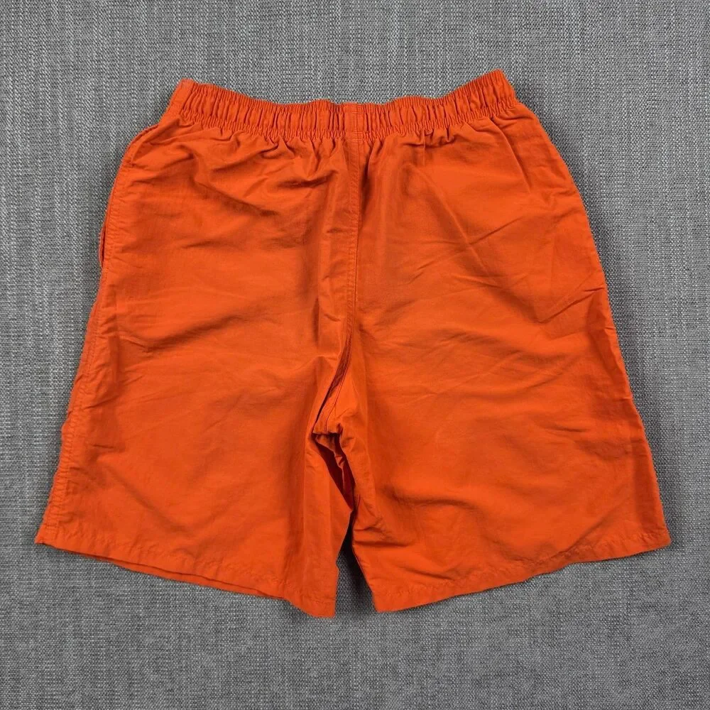 Patagonia Baggies Shorts Boys XL 14 Orange Nylon Swim Trunk Board Shorts Water